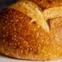 Sourdough Bread Crust Detail