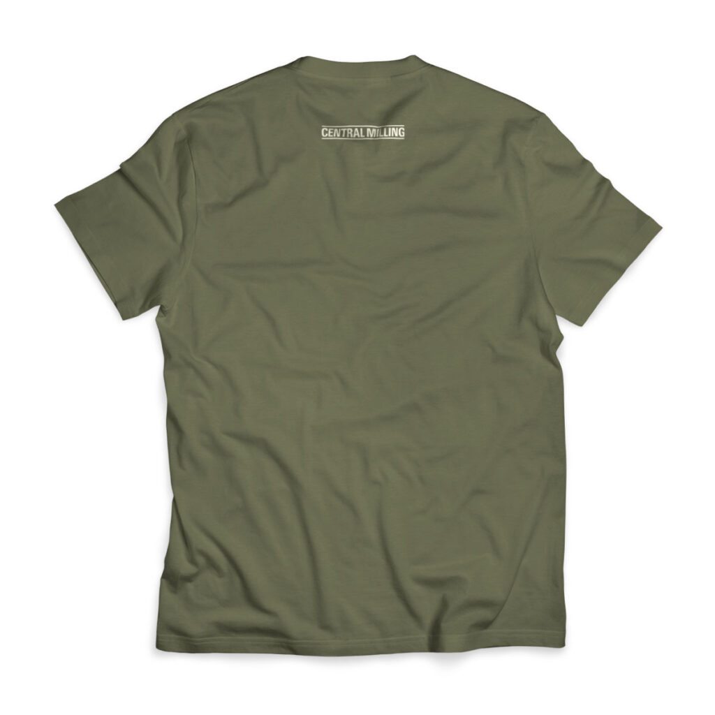 Full Circle T-Shirt Back - Green