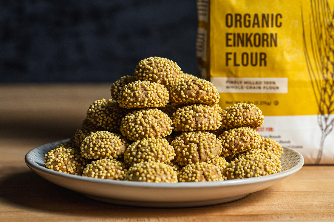Einkorn cookie recipe – made with whole einkron flour