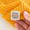Artisan Tag Beanie - Mustard - Image 3