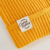 Artisan Tag Beanie - Mustard - Image 2
